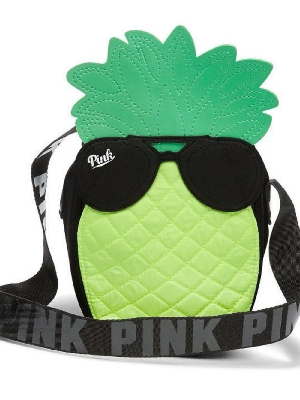 NWT PINK Victoria's Secret Pineapple Bag